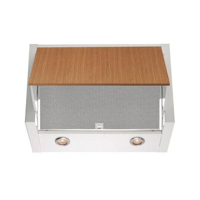 ELECTROLUX Hotte escamotable tiroir télescopique blanc largeur 60cm débit d'air 730m3/h - Blanc