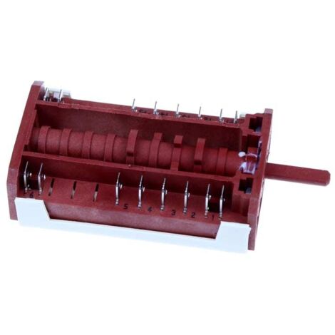 Electrolux - interruptor horno-, 6+0 - 3570599013 - 7321420260533