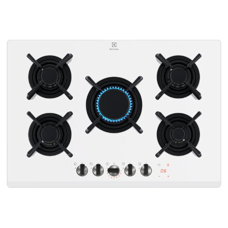 Electrolux KGG753753W Piano cottura Serie 800 Flamelight 75cm