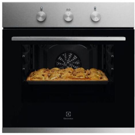 ELECTROLUX KOHHH00BX3 Four électrique encastrable, ventilé 58 Litres 60 cm Classe A Fonction vapeur Couleur Inox