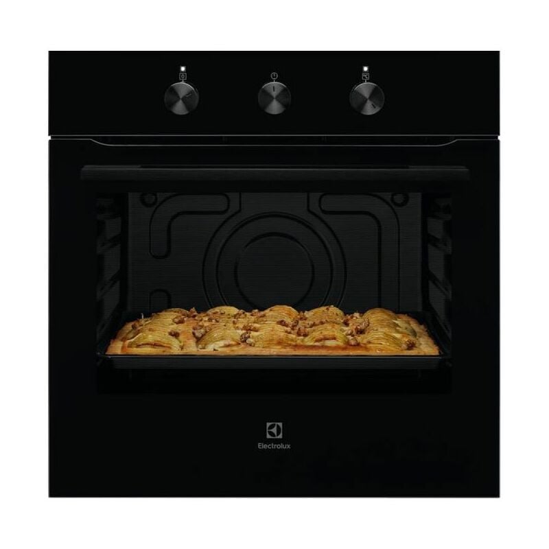 Image of KOIHH00K Forno Elettrico Tradizionale da Incasso InfiSpace Capacita' 72 Litri Classe energetica a 5 Funzioni 60 cm Nero - Electrolux