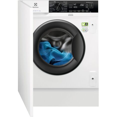 Electrolux – Lave-linge hublot 8 kg – Classe A – Encastrable 60 cm – Technologie PerfectCare 800 avec Wi-Fi – Tambour SoftDrum 52 L
