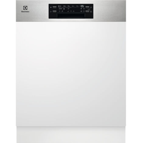 Electrolux – Lave-vaisselle 60cm 13 couverts – 8 programmes dont AutoSense – Technologie AirDry – Charnières FlexiInstall – Inox anti-trace - 13cvts
