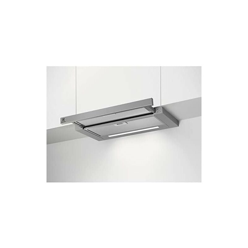 Electrolux - campana telescópica 60cm 600m3/h acero inoxidable - LFP616X