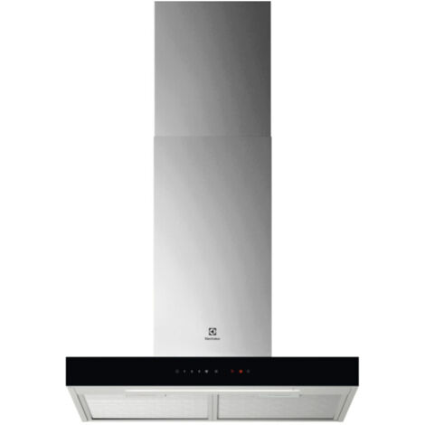 Electrolux LFT826X Cappa Aspirante a Parete 60cm Nero Acciaio Inox