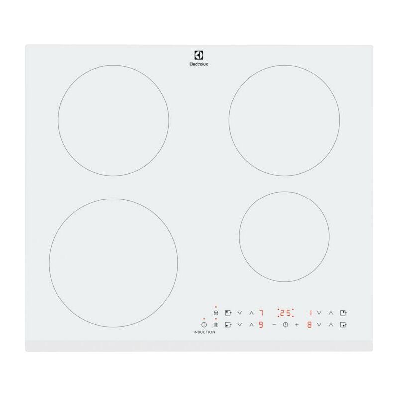 Image of Electrolux - lir60430bw piano cottura a induzione bianco da incasso da 60 cm 4 zone