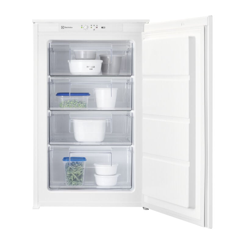 Electrolux - LUB3AE88S Congelatore Da Incasso Verticale 98 l Classe e Bianco