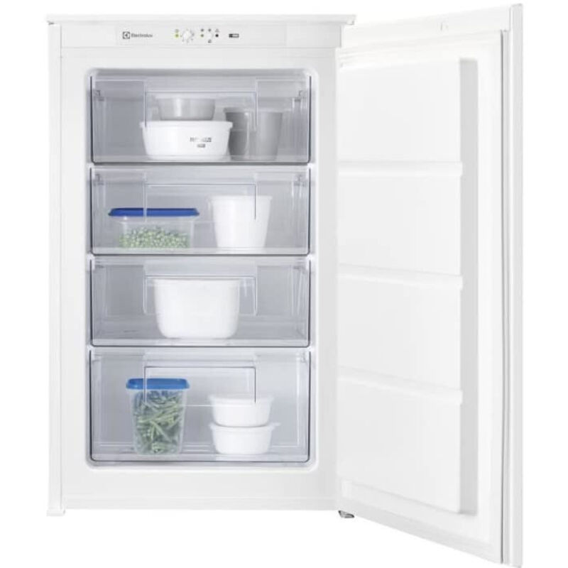 Electrolux - LUB3AE88S Congelatore Da Incasso Verticale 98 l Classe e Bianco