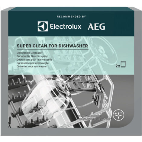 Electrolux M2DCP051 100 kg 2 pz Detersivo per lavastoviglie Polvere