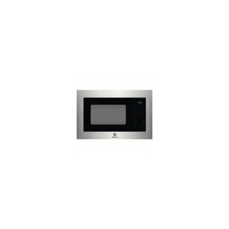 Image of Forno Microonde con Grill da Incasso 60 cm Altezza 38 cm 25 Litri Estetica Inox Antimpronta Electrolux MO326GXE