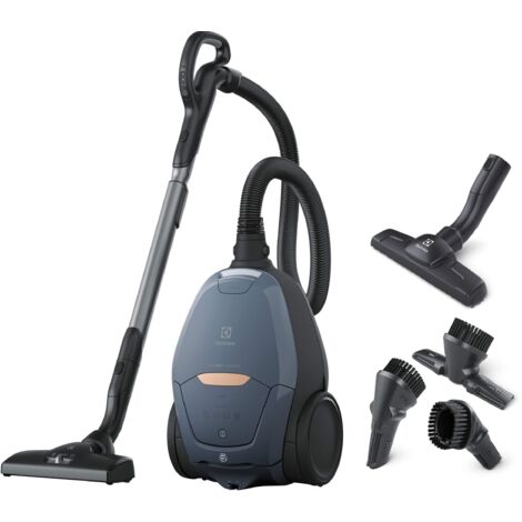 Electrolux PureD8 13783211, Pure D8 PD82-8DB-Aspirapolvere a Slitta con Sacco Ultra Silenzioso, regolatore Automatico di Potenza SmartMode e Tecnologia PureSound-Colore: Blu