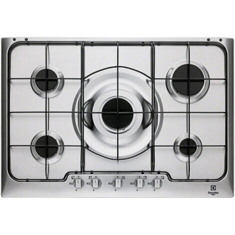 Electrolux PX750XV SoftLine Table de cuisson à gaz 5 zones 75 cm Inox