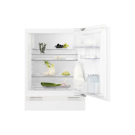 Electrolux – Réfrigérateur intégré 1 porte blanc 134L – Type de froid statique – Émissions de bruit 38 dB – Dimensions H81.9 x L59.6 x P54.7 cm - LXB3AE82R