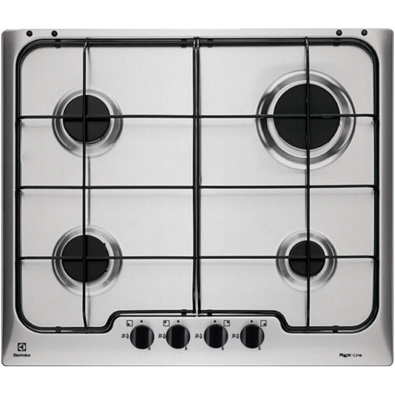 Electrolux RGG6242OOX Inox Intégré 59 cm Gaz 4 Brûleurs