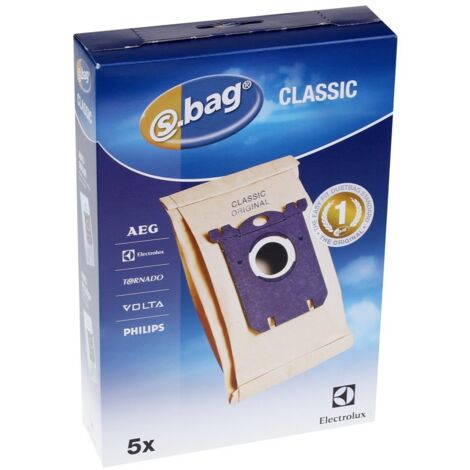 ELECTROLUX s-Bag Classic bolsas de aspiradora de 5 para Aspiradoras