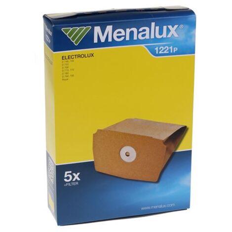 Electrolux - sac aspirateur menalux - 1221p 5 bags + 1mf -