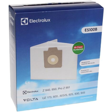 Electrolux - sac d'aspirateur es100b 4 pièces - 9009238073 -