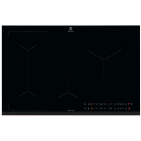 Electrolux Serie 600 LIL83441 Nero Superficie piana 78 cm Piano cottura a induzione 4 Fornello(i)