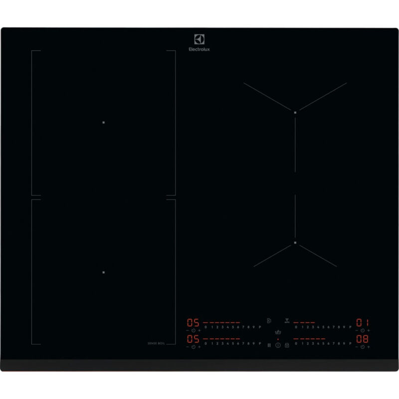 Electrolux Schwarz Serie 700 Eis62453 Integriert 60 Cm Zonen-Induktionskochfeld 4 Zone(N)