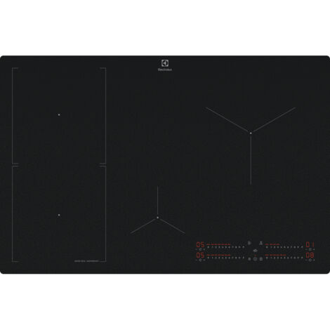 Electrolux Serie 700 EIS82453IZ Nero Da incasso 80 cm Piano cottura a induzione 4 Fornello (i)
