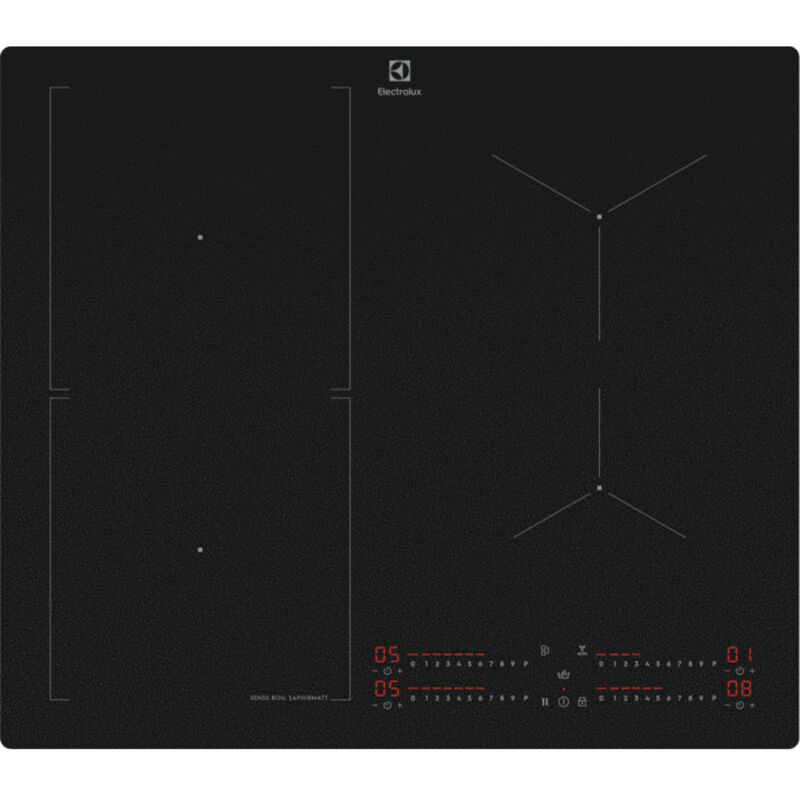 Electrolux Schwarz Serie 700 Kis62453iz Integriert 58 Cm Mit Induktionskochfeld De 4 Zone(N)