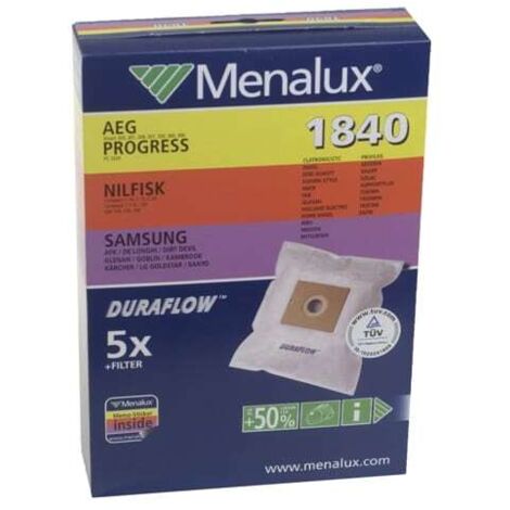 Electrolux - stofzuigerzak synth aeg / samsung / everglades / tristar 5 stuks + filter - 9001961953 - 7321429395571