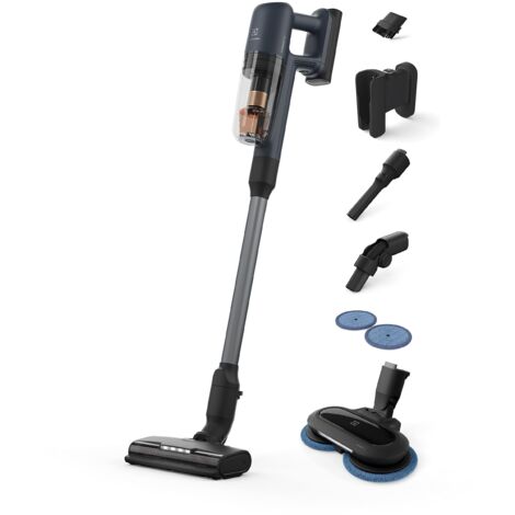 Electrolux Ultimate 800 Aspirapolvere Senza Filo EP81U25ULT, Potente aspirapolvere portatile, con spazzola PowerPro, spazzola per animali PetPro+, bronze