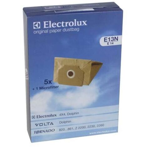 Electrolux - vakuum-reiniger tasche orig z861 z2230 dolphin e 13 5 pcs + 1 mikrofilter - 9001961201 - 7321429281409