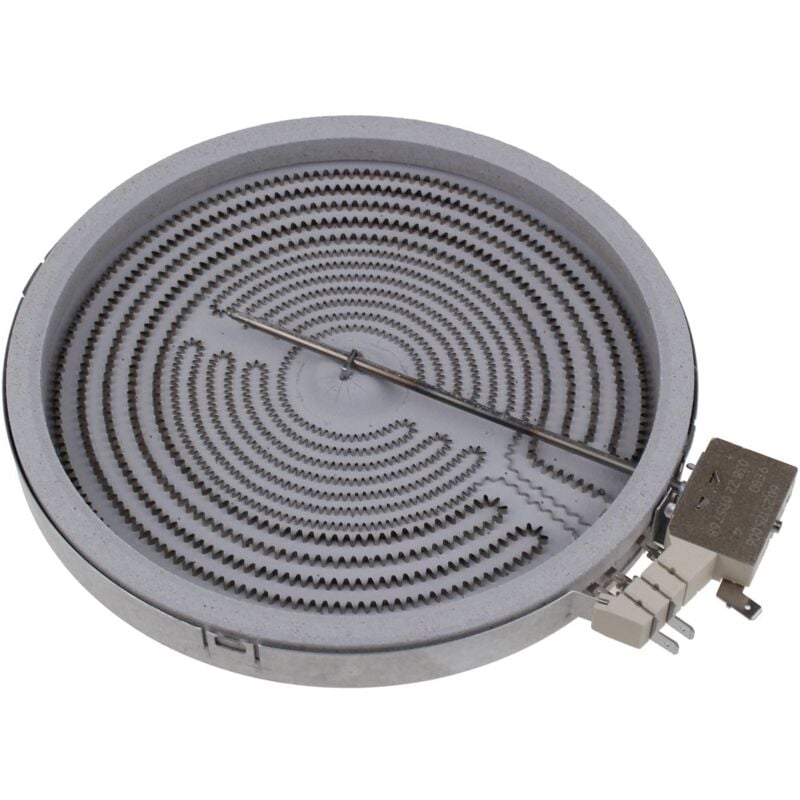 Electrolux - vitrocerámica , zona doble - 205/120mm - 2200/750w - ego 10.51211.084 - 140057321014 - 7321423968689