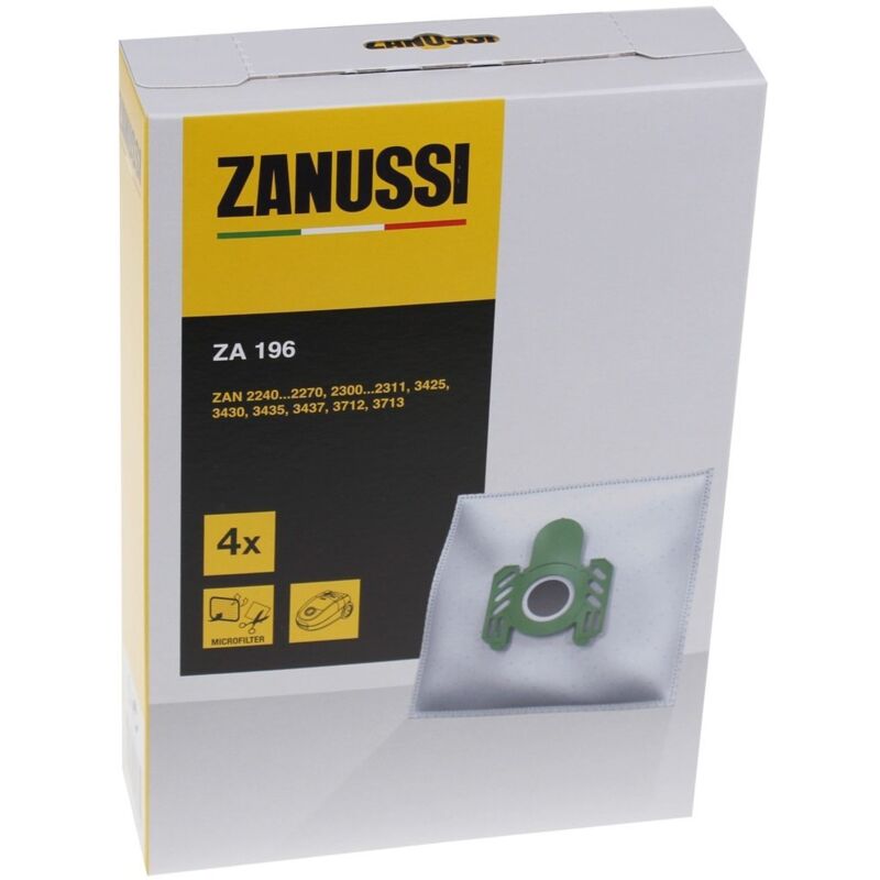 Electrolux - za196 staub-beutel-4 stück + 1 original mikro-filter - 9009235566 - 7321424759507