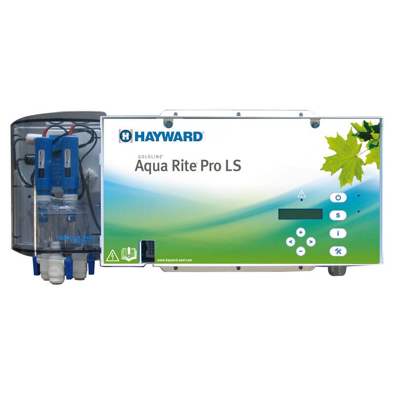 Hayward - lectrolyseur sel AquaRite Pro ls - Faible salinité, sonde orp or, pour piscine jusqu'à 75 m³, 1,5 g/l