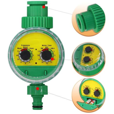 Electronic Irrigation Timer, Garden, Home, Indoor, Outdoor, Timed Controller, Automatic Sprinkler, Programmable Valve, Tap