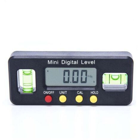 Electronic Level, Digital Inclinometer Protractor, With Display, With Magnetic Base, High Precision, With Reading Hold Display And Flip Function.(150mm)