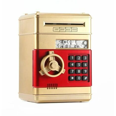 Electronic Piggy Bank Safe Piggy Bank For Kids Digital Coins Safe Box Money Saving Box Mini ATM Christmas Gifts For Kids