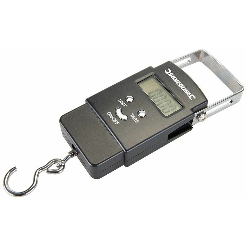 Silverline Electronic Pocket Balance 50kg 243857