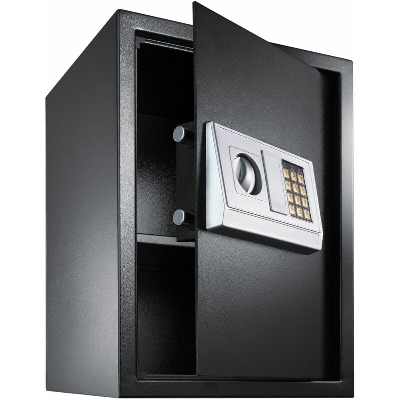 Safe, electronic + key model 4 large - key safe, home safe, electronic safe - black