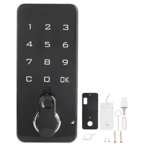 Electronic Touching Screen File Cabinet Password Lock Smart Electronic Lock for Office