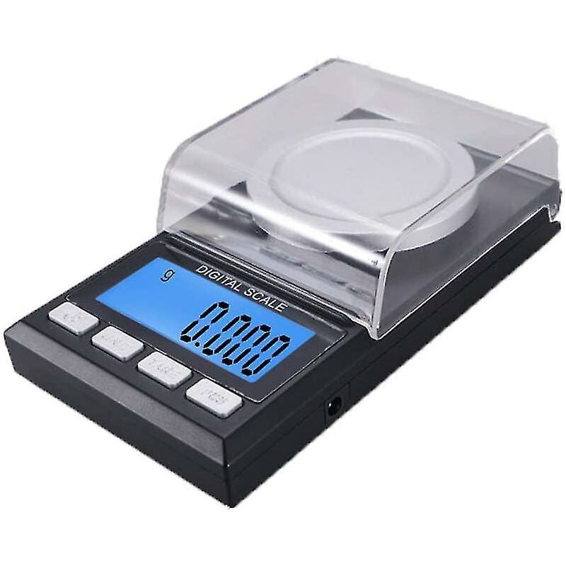 Electronic Weighing Scales With Calibration Weighing Pans For Jewelry 6 Weighing Units 0.001g x 50g