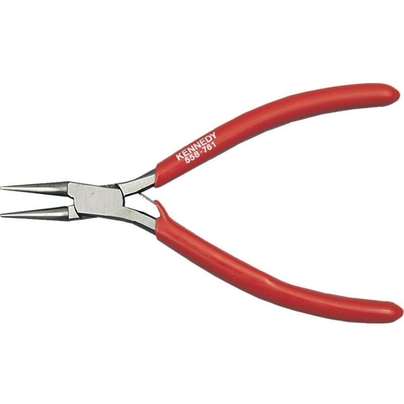 120MM/4.3/4' Round Nose Box Jnt Electronics Pliers - Kennedy