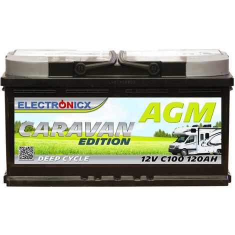 12 Volt 17Ah Batterie in AGM-Qualität von Offgridtec