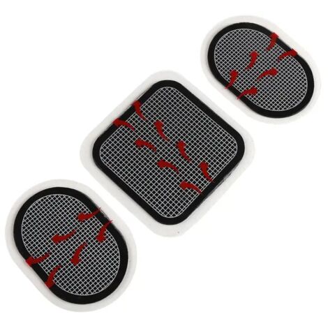 Électrostimulateur musculaire électrique EMS, électrodes de rechange en gel pour abdominaux, ceinture de tonification abdominale, accessoires, masseur06375-AquaForge