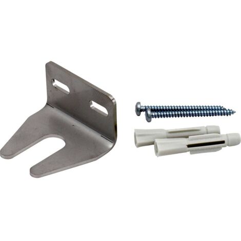 ÉLECTROTECHNIQUE SCHABUS ANGLE DE MONTAGE EN ACIER INOXYDABLE V2 A POUR MINI INTERRUPTEUR À FLOTTEUR, 1 PIÈCE, 300787