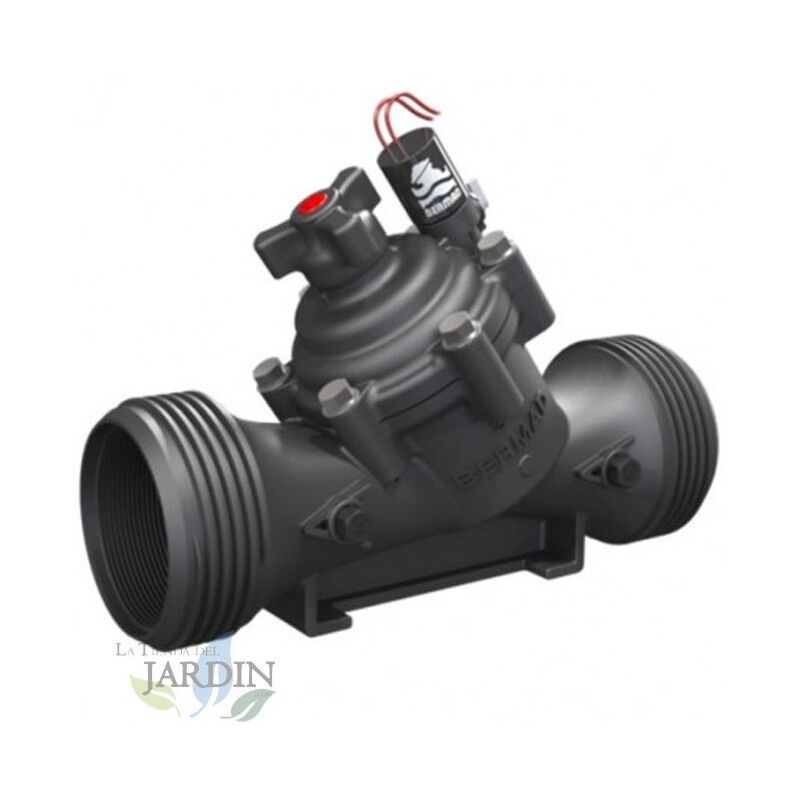 

Electroválvula 3" 24V Bermad con regulador de caudal, uso agrícola