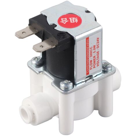 Électrovanille à eau usée 300cc 24V type normalement fermé pour système de filtration
