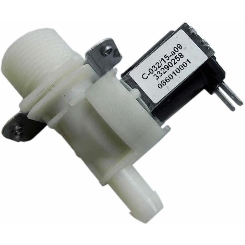 Electrovanne 1 Voie Cosses Laterales Pour Lave Linge Brandt - 52x6194