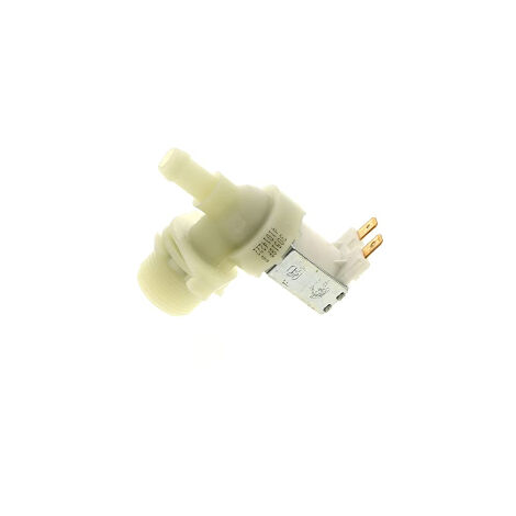 Electrovanne 1 voie 90° Dim 12mm (481228128393, AS0012842) Lave-vaisselle VEDETTE, SABA, BLOMBERG, ELECTROLUX, DIPLOMAT, ARDEM, LACO, MARKLING, CURTISS, ZANUSSI, DOMAN, FRIGIDAIRE, AYA, EDESA, EDEDA,