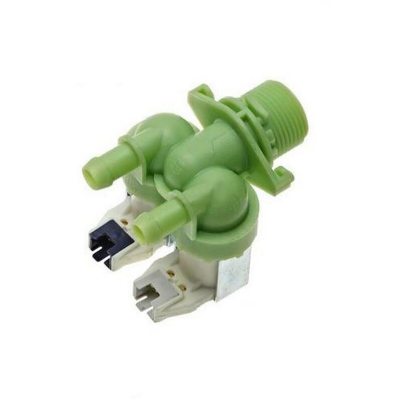 Electrovanne 2 voies 180° pour Lave-linge 41018989 BRANDT, CANDY, DE DIETRICH, HOOVER, IBERNA, LAMONA, ROSIERES, ZEROWATT