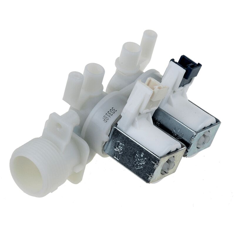 Electrovanne 2 voies 180&deg; pour lave linge whirlpool - 481010906666