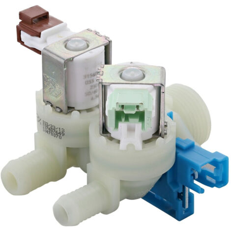 Electrovanne 2 voies debimetre d'origine pour lave-linge AEG, Electrolux, Zanussi - 8588074876497