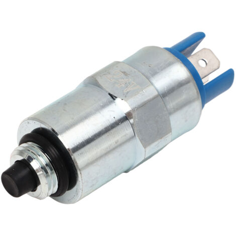 Électrovanne 24V Flameout Électrovanne Léger Antirouille Forte Résistance Sensible Fit pour Delphi (7185900P).
